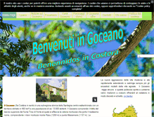 Tablet Screenshot of goceano.it